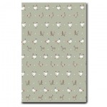 multi chicken and spot tea towel
