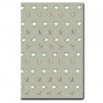 multi chicken and spot tea towel